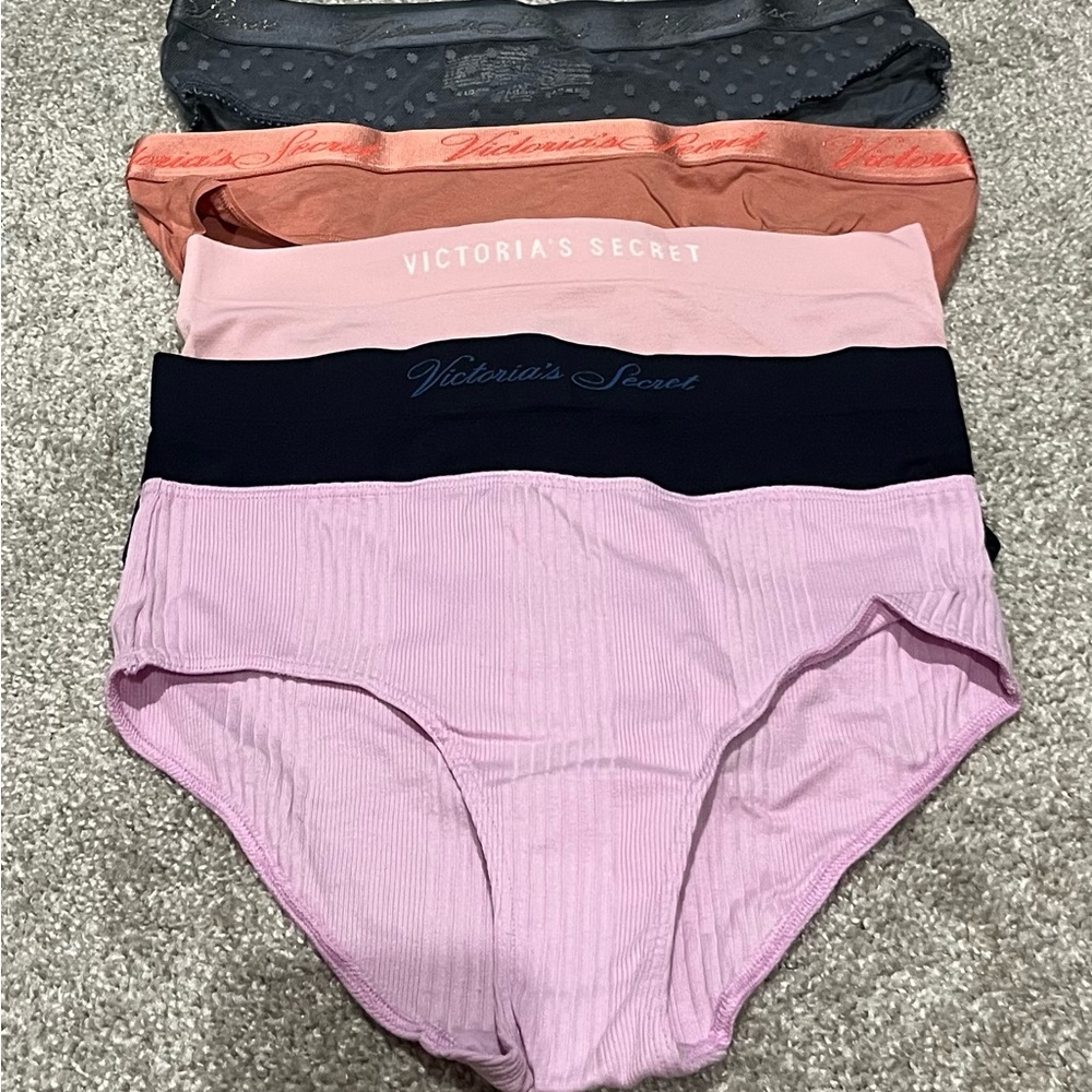 Lot of 5 Victoria's Secret Panties  - New